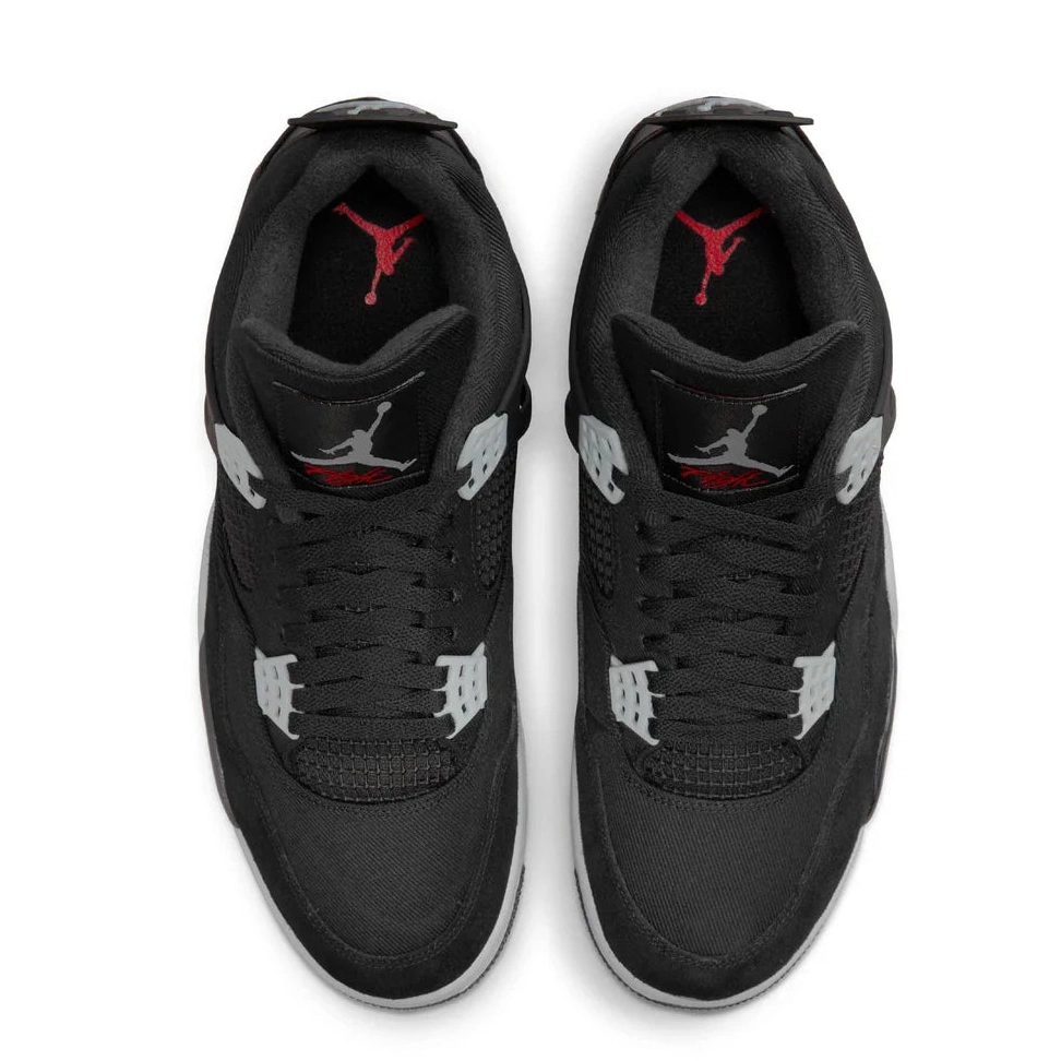 Canvas 4 Retro Jordan Air Black SE 0801